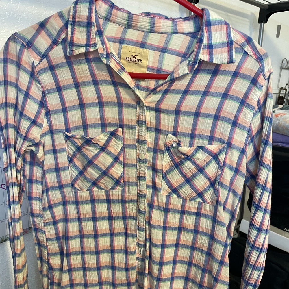 Women’s vintage Hollister flannel size small